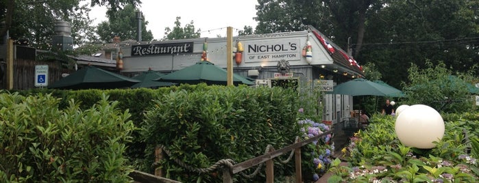 Nichol's is one of Hamptons.
