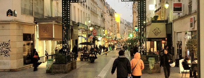 Rue Montorgueil is one of Paris - healthy.