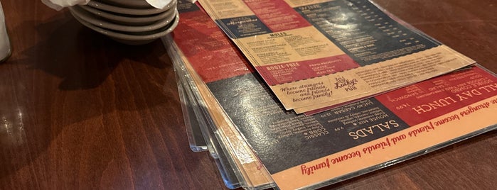 Lucky's 13 Pub is one of Gluten Free menus.