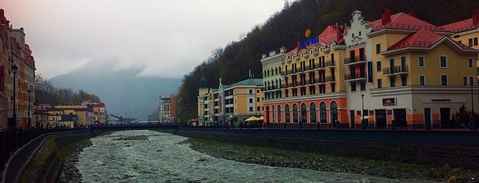 Rosa Khutor Ski Resort is one of Красная Поляна.