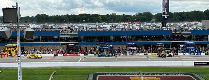 Michigan International Speedway is one of Sprint Cup Series Races.