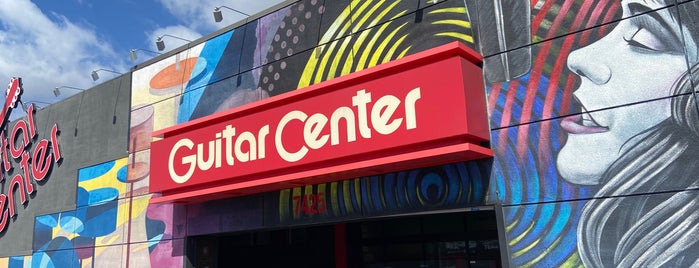 Guitar Center is one of California.