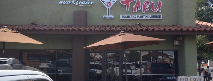 Tabu Sushi is one of Orte, die Fernando gefallen.
