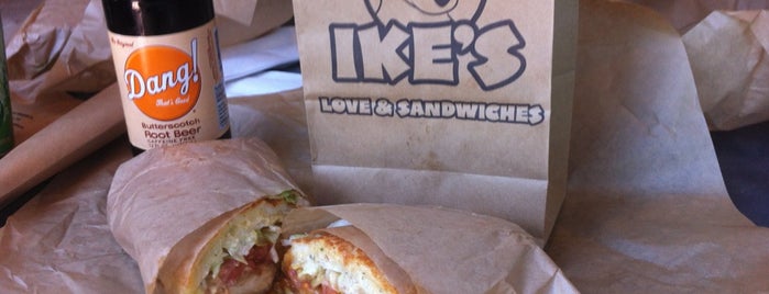 Ike's Sandwiches is one of Tempat yang Disimpan kaleb.