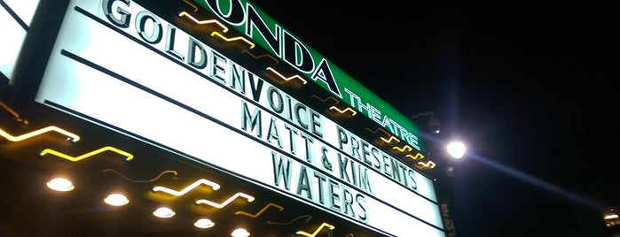 The Fonda Theatre is one of Tempat yang Disukai Mere.