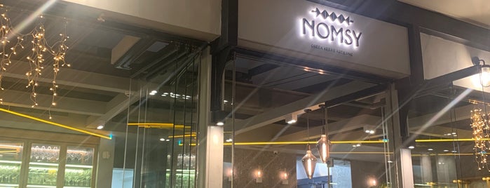 Nomsy is one of Glyfada-Voulagmeni-Pireaus 2021.