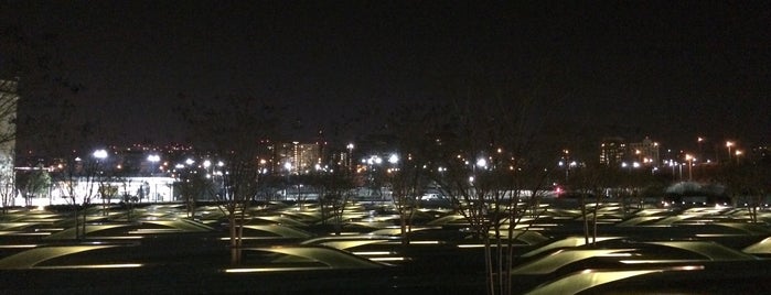 The Pentagon 9/11 Memorial is one of DC.
