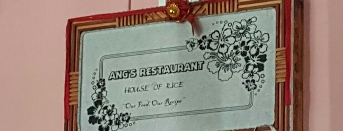 ANG'S Restaurant is one of Yangon Fun.