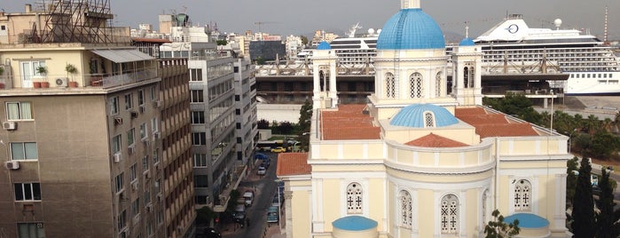 Poseidonio Hotel is one of สถานที่ที่ Anastasia ถูกใจ.