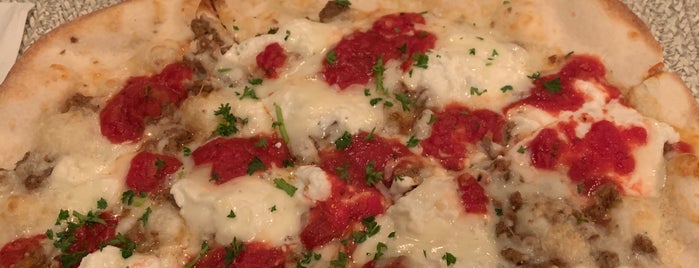 Rizzo's Fine Pizza is one of NYC - American, Pizza, Bar Food.