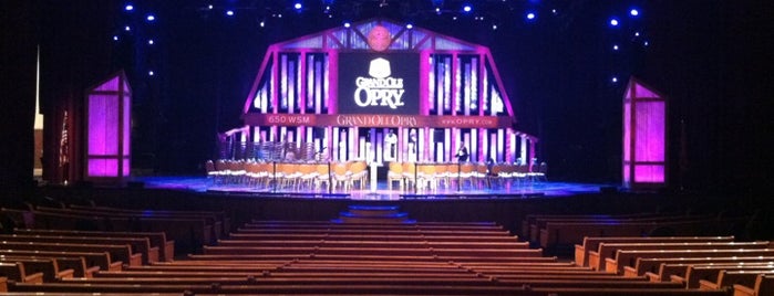 Grand Ole Opry House is one of Nashville.