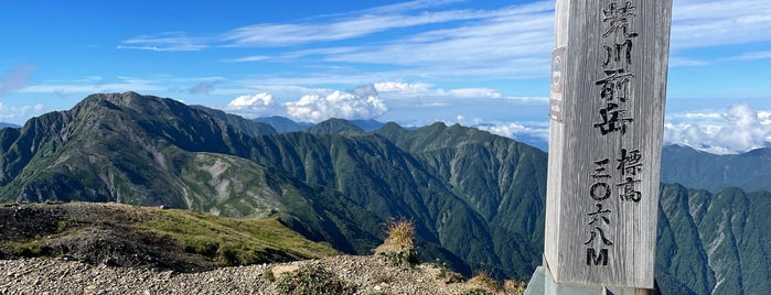 荒川前岳 is one of 日本の3000m峰.