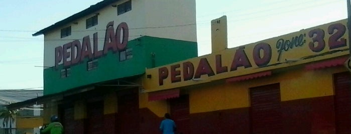 O Pedalão is one of Bicicletarias.