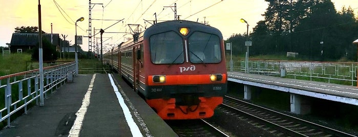 платформа Омутище is one of ржд.