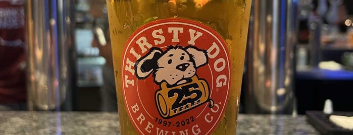 Thirsty Dog Taphouse is one of Locais curtidos por Rick.