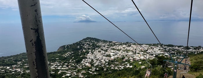 monte solaro chairlift is one of Capri-anacapri.