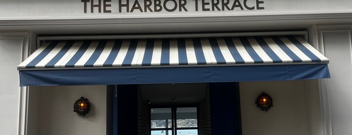 THE HARBOR TERRACE is one of Places I want to try.