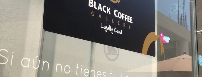 Black Coffee Gallery is one of Sucursales de Black Coffee Gallery.