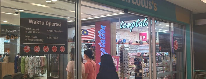 Lotus's is one of Kuala Lumpur.