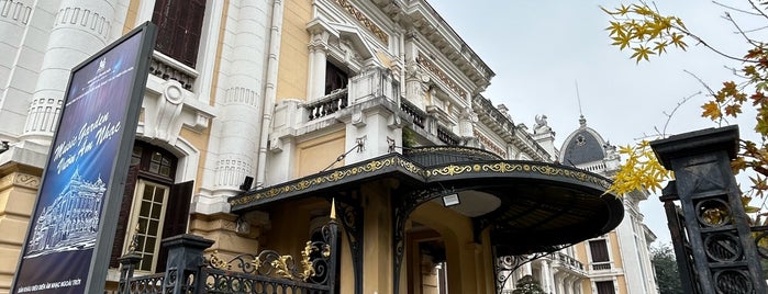 Nhà Hát Lớn Hà Nội (Hanoi Opera House) is one of Hanoi.