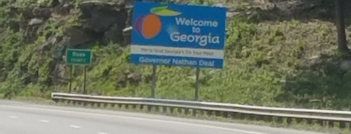 Georgia Tennessee State Line is one of state border crossings.