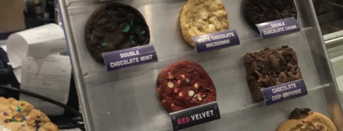 Insomnia Cookies is one of New places to try.