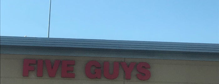 Five Guys is one of Karina’s Liked Places.