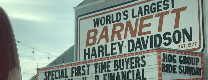 Barnett Harley-Davidson is one of Harley Davidson.