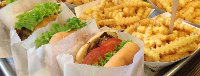 Shake Shack is one of Eat London.