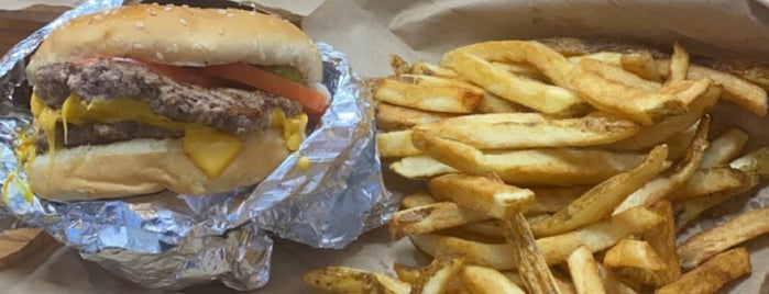 Five Guys is one of The 15 Best Places for Burgers in Pittsburgh.