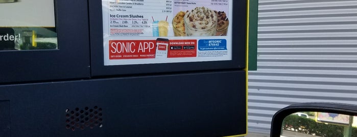 Sonic Drive-In is one of Summer musts.