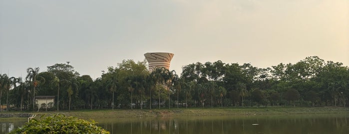 Nong Prajak Park is one of Park for running - Large scale.