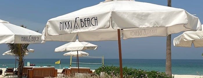Nikki Beach Club is one of New Dubai.
