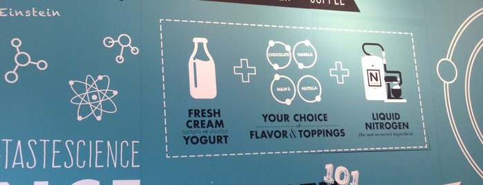 Brain Freeze Nitrogen Ice Cream & Yogurt Lab is one of Fran'ın Beğendiği Mekanlar.