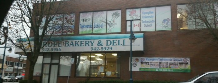 Europe Bakery & Deli is one of Places we want to go to eat.
