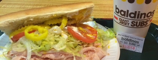 Baldinos Giant Jersey Subs is one of Favorite Food Stops.