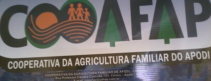 Cooperativa da Agricultura Familar de Apodi - COOAFAP is one of Mayor.