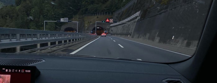 Gotthard Road Tunnel (South Portal) is one of important.