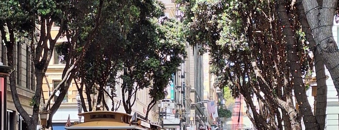 Powell Street Cable Car Turnaround is one of Must Do's While in San Francisco.