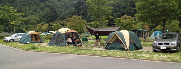 塩原グリーンビレッジ is one of ソロキャンプツーリング用キャンプ場リスト.