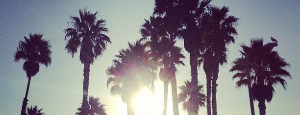 Santa Monica State Beach is one of California.