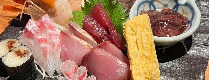 目黒川 魚金 is one of 寿司・海鮮.