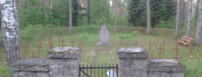 1st World War German Military cemetery is one of Latvia.