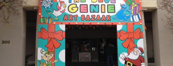 Blue Genie Art Bazaar is one of Locais curtidos por Frank.