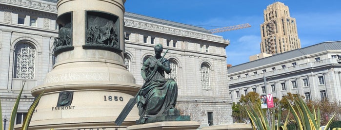 Pioneer Monument  (James Lick Monument) is one of SF Arts Commission - Monuments & Memorials.