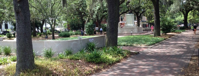 Chippewa Square is one of Savannah Favorites.