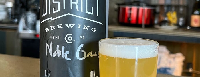Second District Brewing is one of philly.