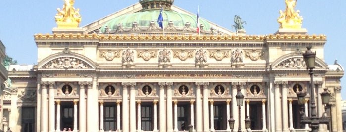 Опера Гарнье is one of Paris.