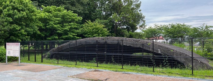 Wartime Aircraft Concrete Hangars "OHSAWA 2" is one of 武蔵野森の公園.