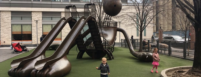 River Place Park Playground is one of NYC Family Visits.